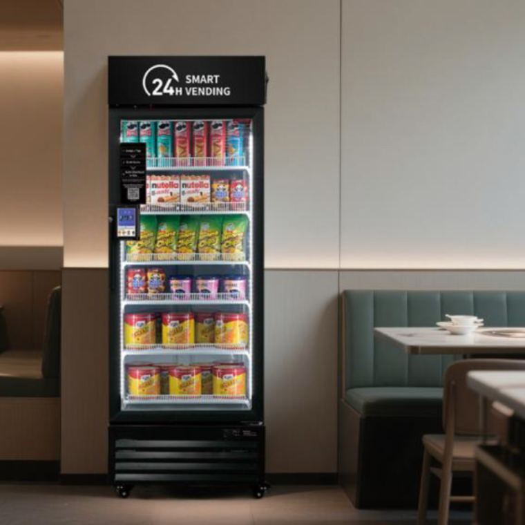 Smart AI vending cooler